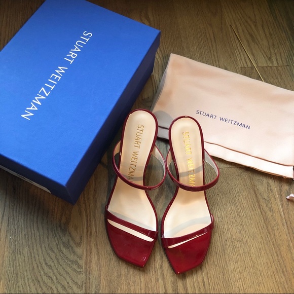 Stuart Weitzman Aleena 75 Mid Heel Sandal - Picture 3 of 7